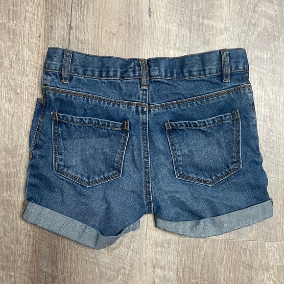 Kids’ cuffed jean shorts - Picture 3 of 3